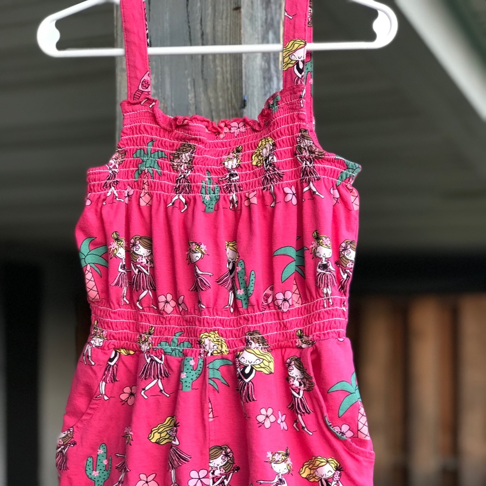 3/$10 ⭐️ Blue Zoo girls romper. Pink. Age 3-4.